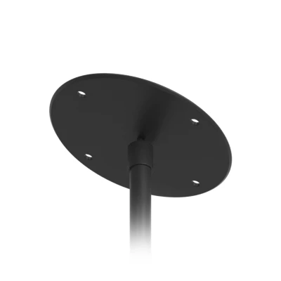 Aeris angled bracket in black finish