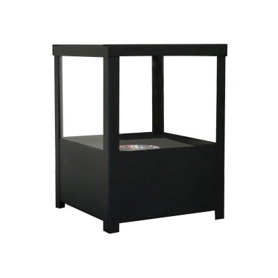 Square Table Biofireplace Square Table Biofireplace
