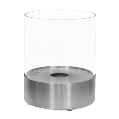 Steel Southwark Tabletop Bio Fireplace Southwark Tabletop Bio Fireplace in Steel