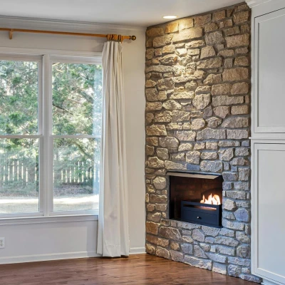 ScandiFlames Kingston  ScandiFlames Kingston Freestanding Biofireplace Insert for Existing Fireplaces