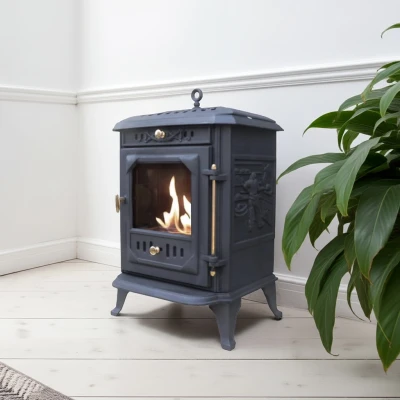 ScandiFlames Ulvik Cast Iron Bioethanol Fireplace ScandiFlames Ulvik Cast Iron Bioethanol Fireplace