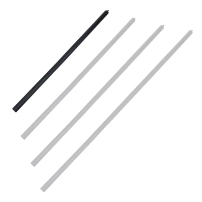 Ceiling Rod 125 cm | Buy Here Ceiling rod, 125 cm length, black finish for fireplaces