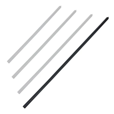 Ceiling Rod 200 cm | Buy Here Ceiling rod, 200 cm length, black finish for fireplaces
