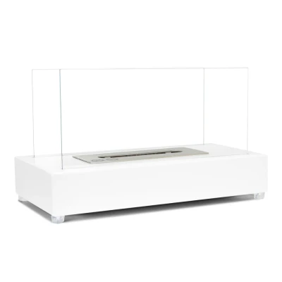 Lambeth White - Small Tabletop Bio Fireplace Lambeth White - Small Tabletop Bio Fireplace