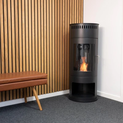 Washington - Black bioethanol wood-burning stove Washington - Black bioethanol wood-burning stove