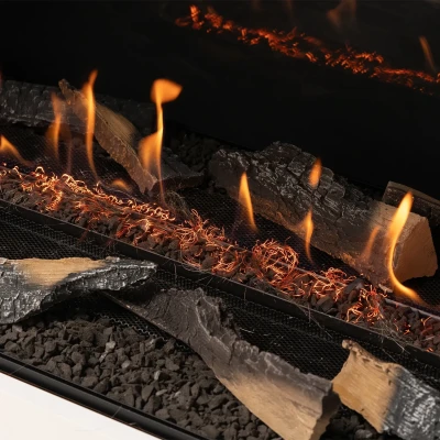 Decorative Logs for Planika Panorama Built-In Fireplaces