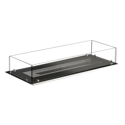 Foco Free 1000 - The perfect DIY bio fireplace Foco Free 1000 – a sleek, 4-sided bioethanol fireplace with tempered glass panels and customisable burner options.