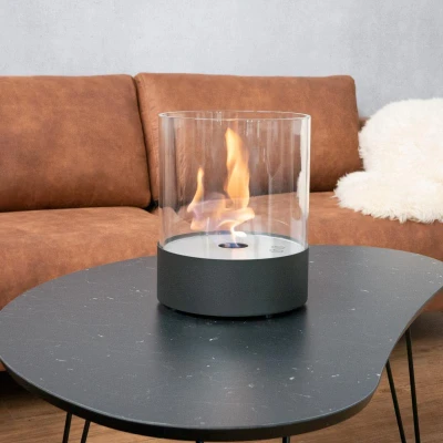 Southwark Black - Round tabletop Bioethanol fireplace Southwark Black - Round tabletop Bioethanol fireplace