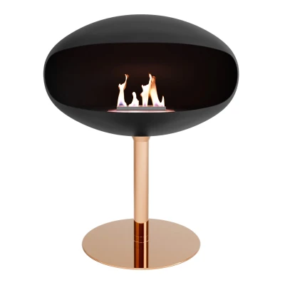Cocoon Pedestal - Brass