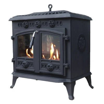 ScandiFlames Spitsbergen Freestanding Bioethanol Fireplace Spitsberg - Freestanding Cast Iron Bioethanol Stove Fireplace from ScandiFlames