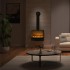 Magic-Fire by Safretti Sogno 500 - Wall-mounted hybrid fireplace