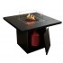 Planika Square Table outdoor gas fireplace for LPG gas cylinders