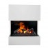 Kästner freestanding fireplace with Opti-Myst water vapour flames
