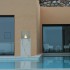 Planika Porto Daze and Laurent bioethanol fireplace with Dekton marble finish