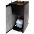Planika Porto Daze and Laurent bioethanol fireplace with Dekton marble finish
